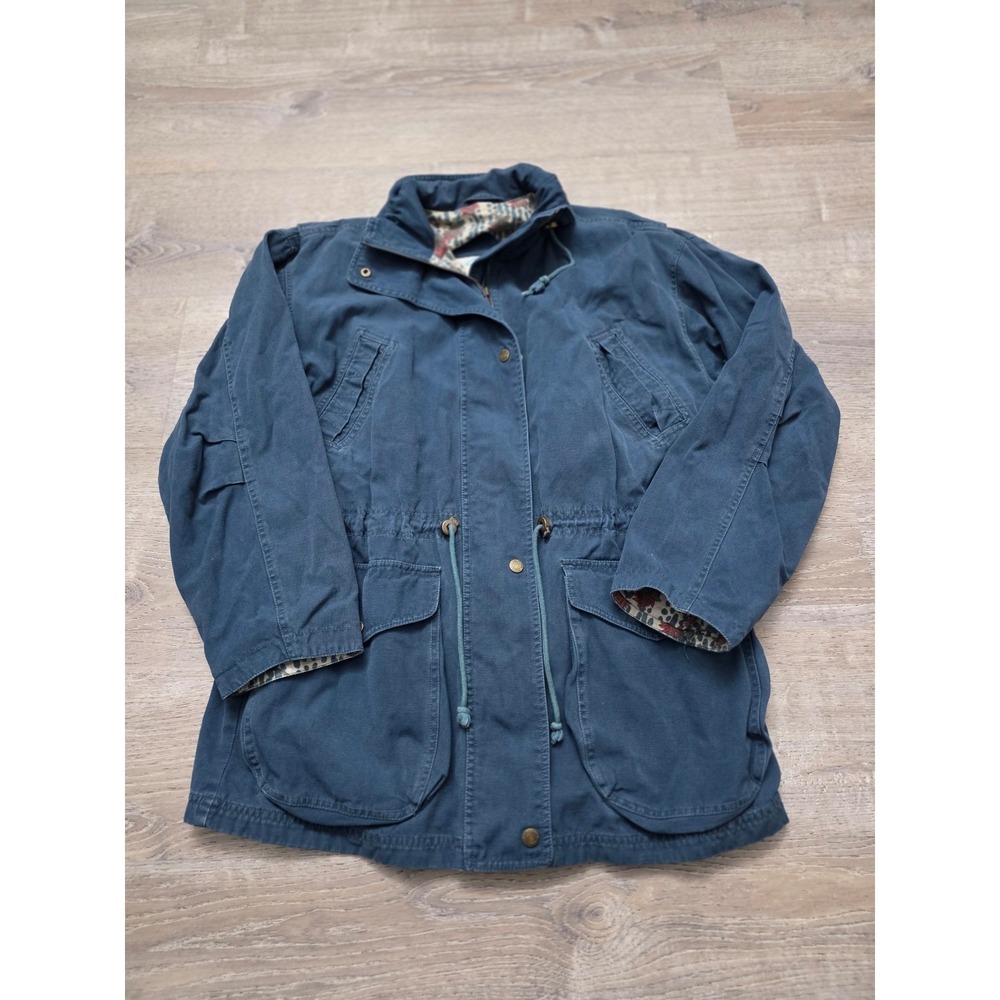 Vintage Wolverine‎ World Adventure Mens Jacket Navy Blue
